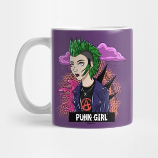 punk girl Mug